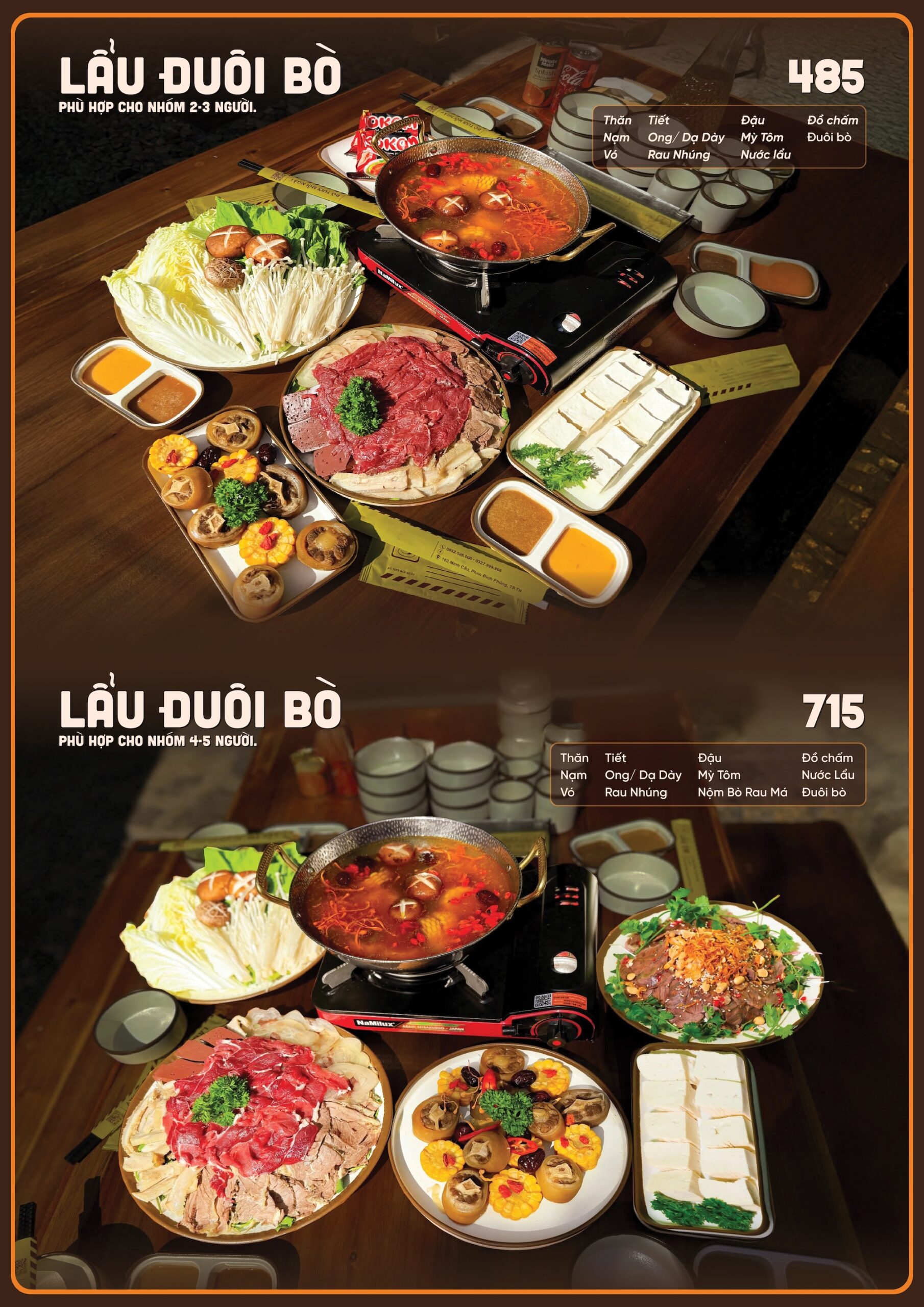 Tờ 2 - mặt trước - Lẩu Đuôi Bò